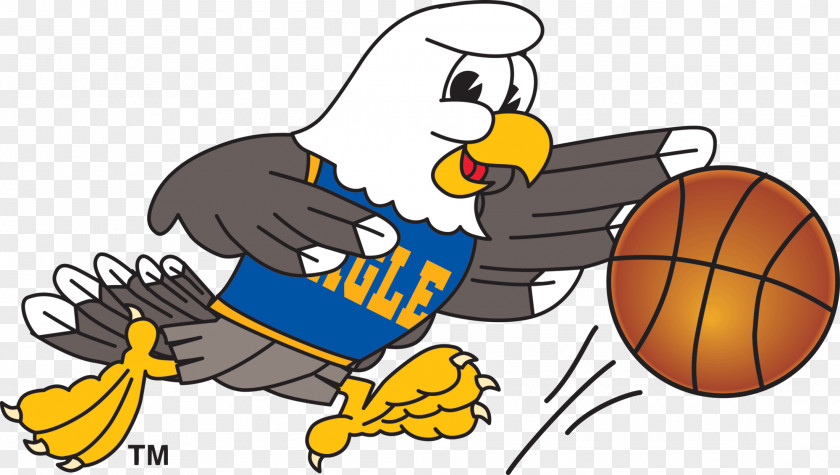 Basketball Clipart Bald Eagle Mascot Clip Art PNG