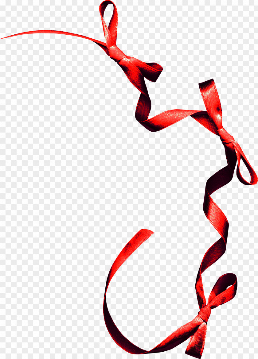 Beginning Ribbon Red Clip Art PNG