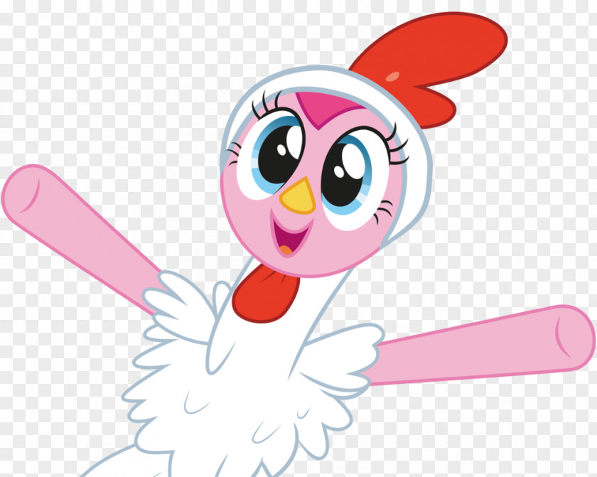 Chicken Pinkie Pie And Mushroom Rainbow Dash PNG