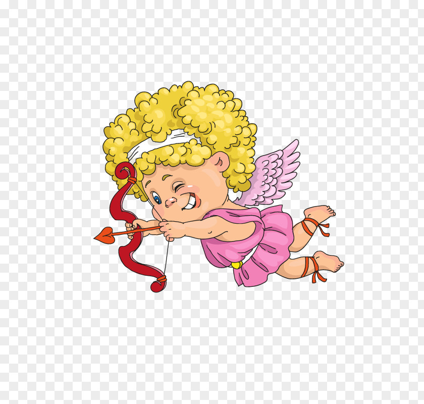 Cupid Holding Arrows,angel PNG