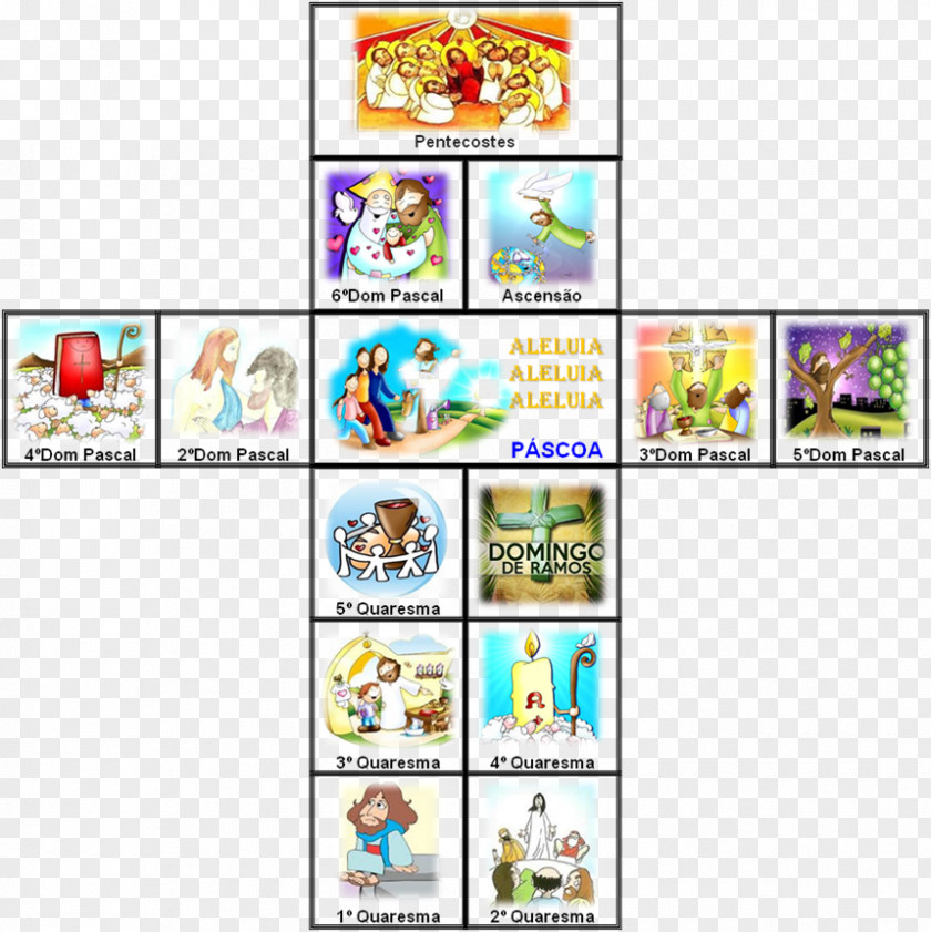 Easter Lent Catechism Game Child PNG