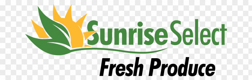 Fresh Produce Logo Green Brand Font PNG