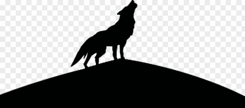 Wolf Gray Silhouette PNG