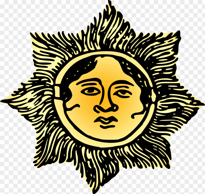 The Sun Face Clip Art Image Photography Line PNG