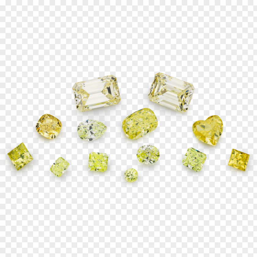 Yellow Diamond Flyer Gemstone Color PNG