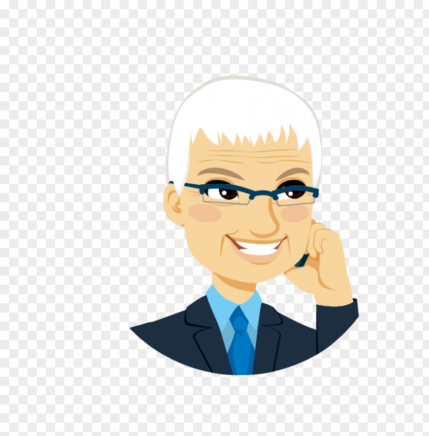 Business Man Euclidean Vector Illustration PNG