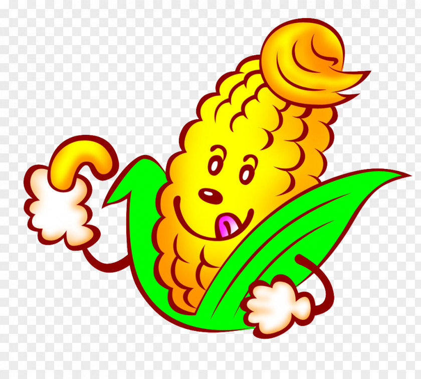 Corn Yuzhong County Cartoon PNG