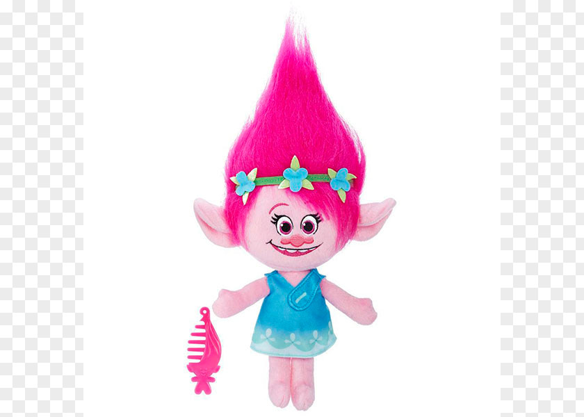 Doll Troll Stuffed Animals & Cuddly Toys DreamWorks Trolls Poppy Talkin' Plush Hasbro Dreamworks Hug Time PNG