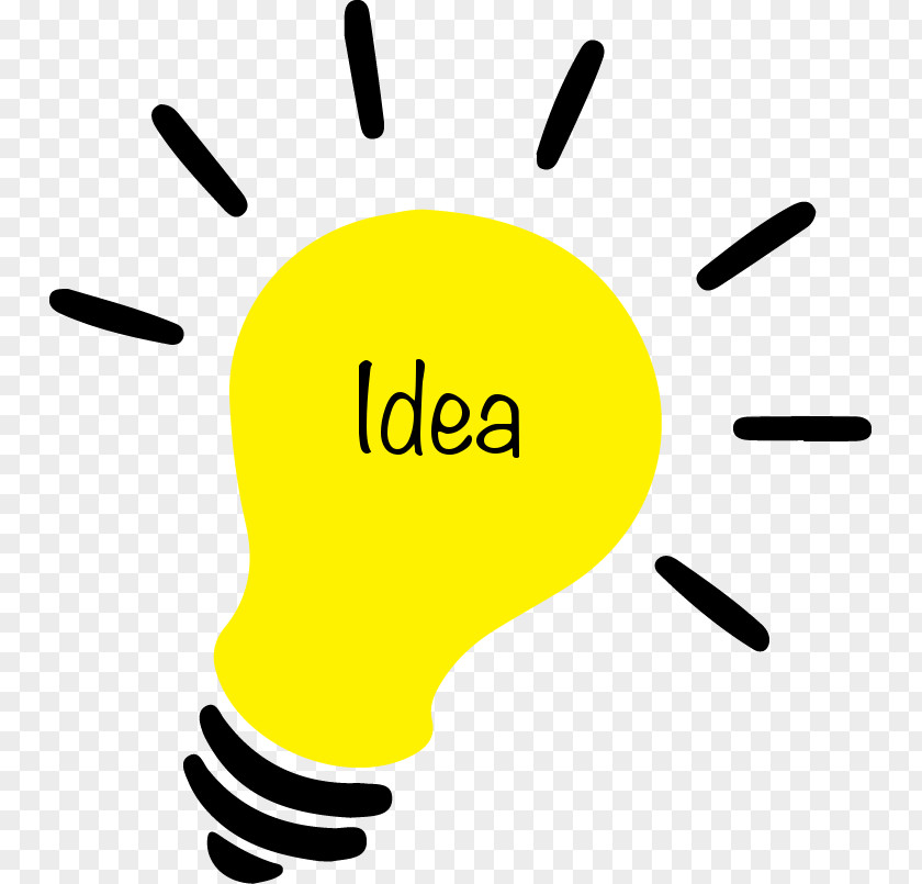IDEA Incandescent Light Bulb Lamp Clip Art PNG