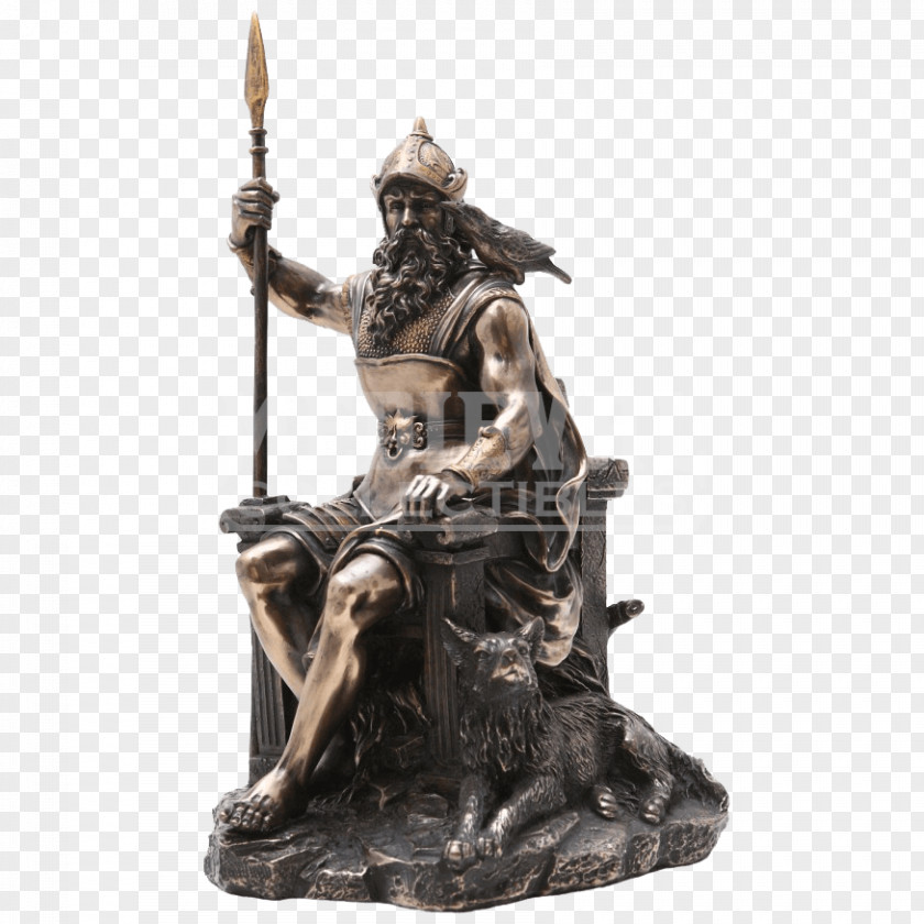 Loki Odin Asgard Norse Mythology Statue PNG