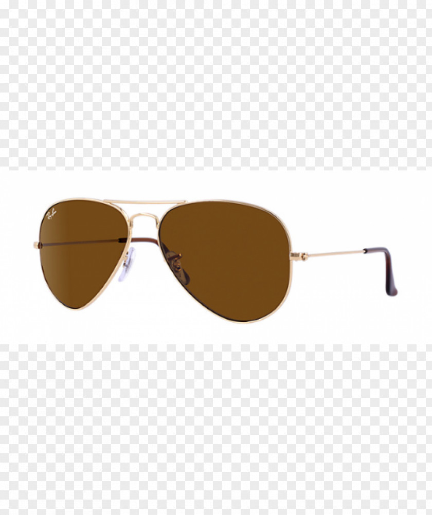 Polarized Light Ray-Ban Aviator Classic Sunglasses Flash PNG