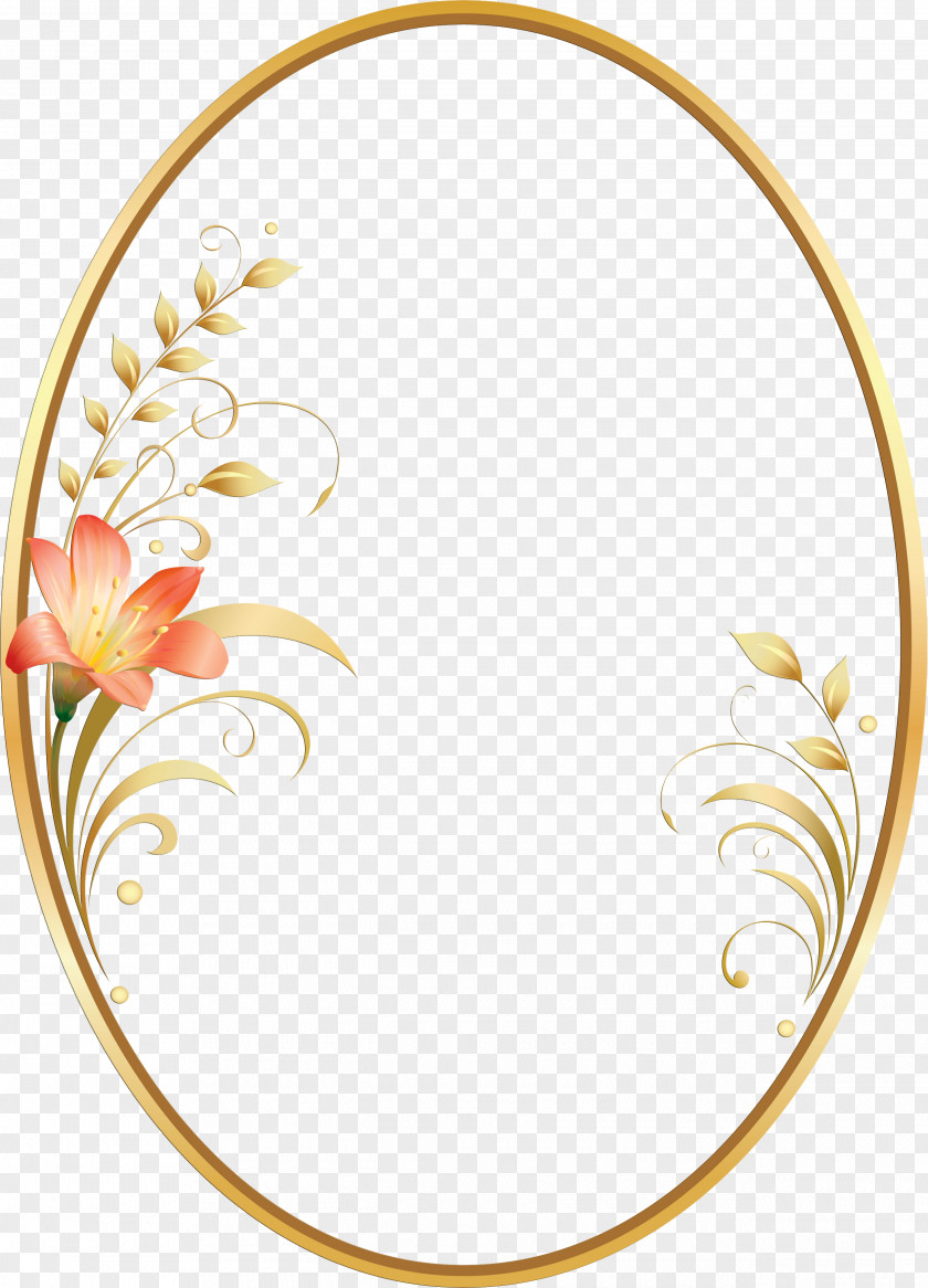 Flower Frame Coffee Tea Cafe Cupcake PNG