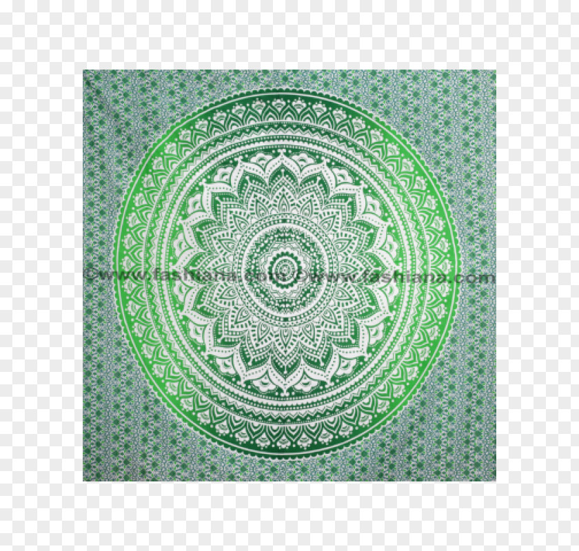 Hippie Tapestry Mandala Wall Textile PNG