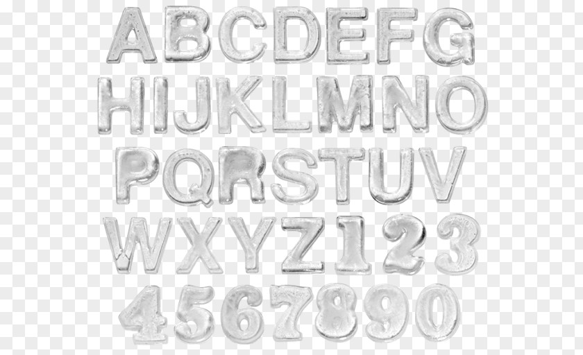 Ice Letter Stock Photography Numerical Digit PNG