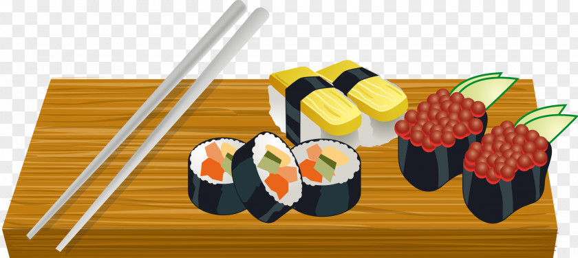 Sushi Japanese Cuisine Clip Art PNG