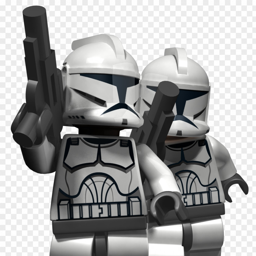 Admonish Outline Lego Star Wars III: The Clone Wars: Video Game Trooper Commander Cody PNG