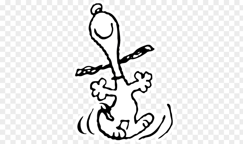 Facebook Stickers Snoopy Dance Charlie Brown Peanuts PNG