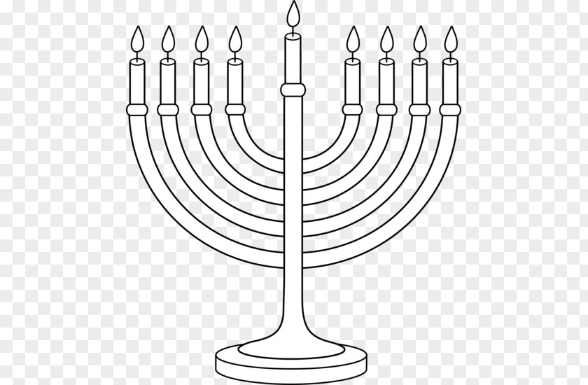 Judaism Menorah Hanukkah Drawing Clip Art PNG