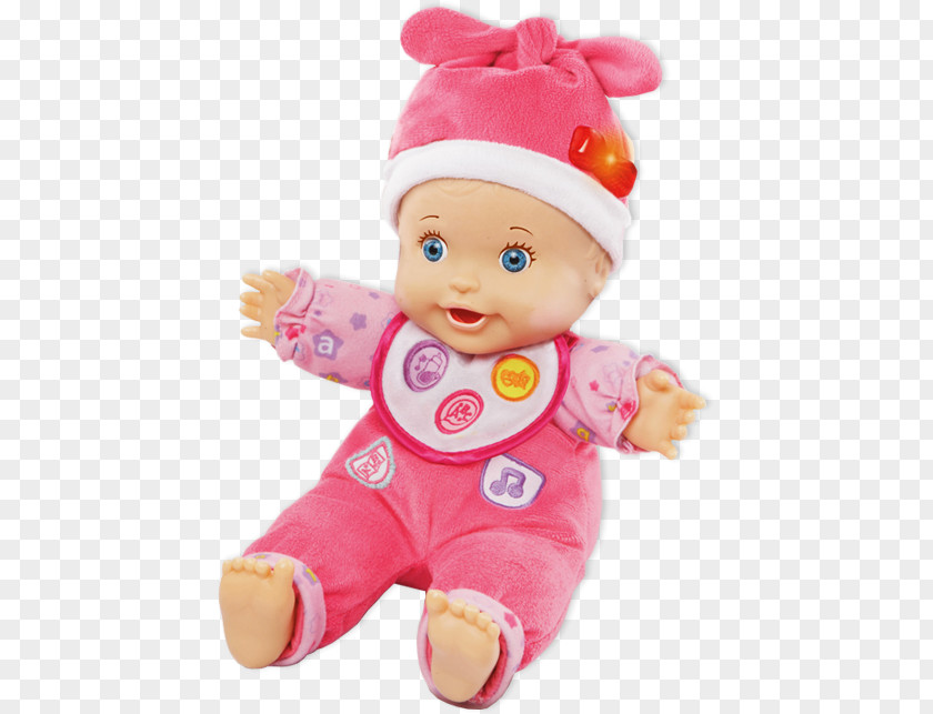 Met Love Infant Baby Talk Doll Child VTech PNG