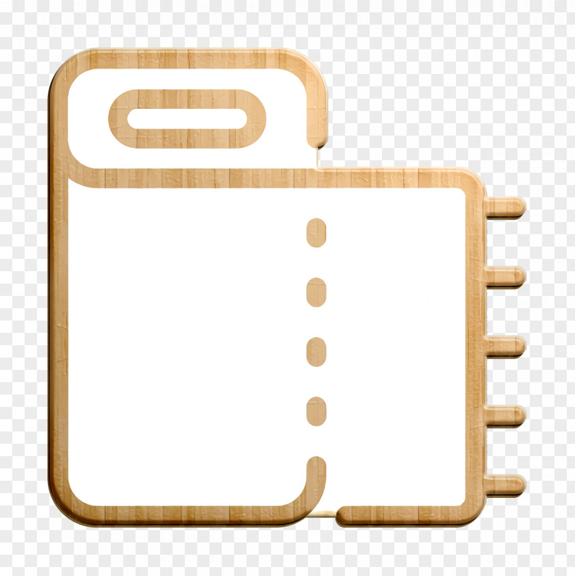 Rectangle Beige Medical Icon PNG