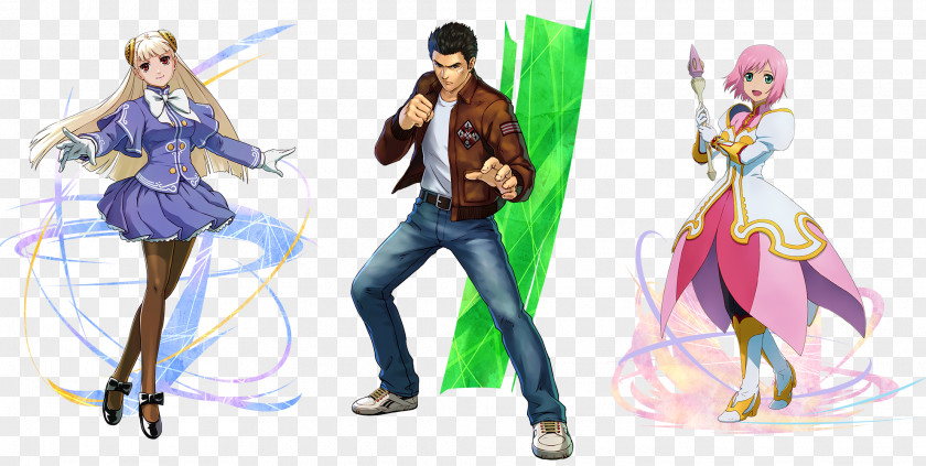 Xenoblade Chronicles Project X Zone 2 Capcom Fighting Evolution Ryo Hazuki Ingrid PNG