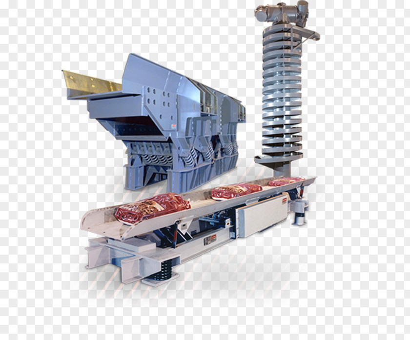 Vibrating Feeder Machine Conveyor System Vibration Carrier Equipment, Inc. PNG