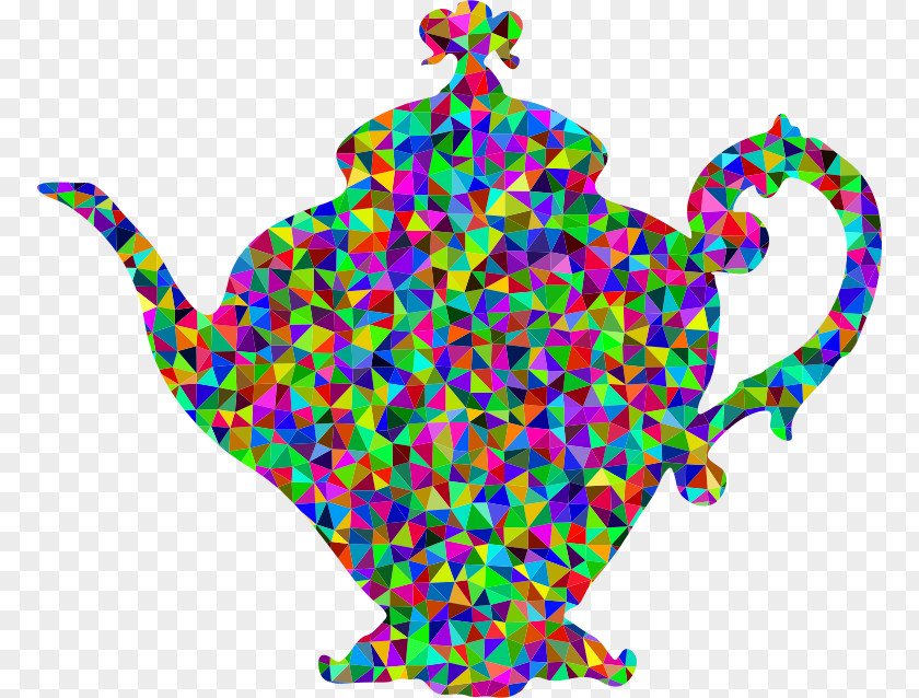 Colorful Pots Teapot Silhouette Clip Art PNG