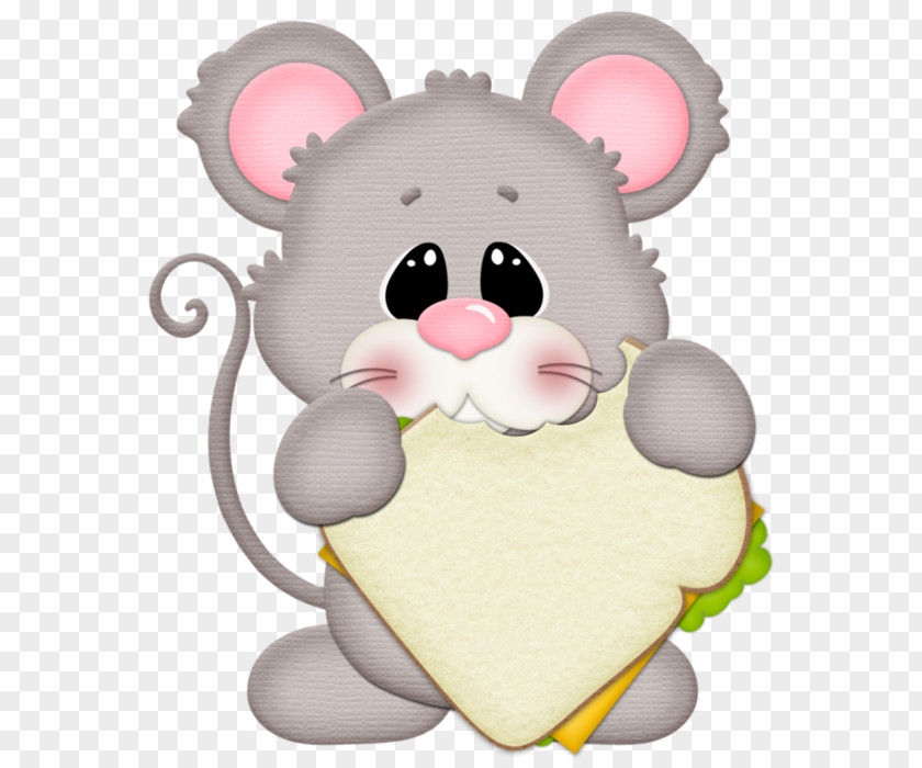 Eat The Toast Of Mouse Mickey Rat Eating Clip Art PNG