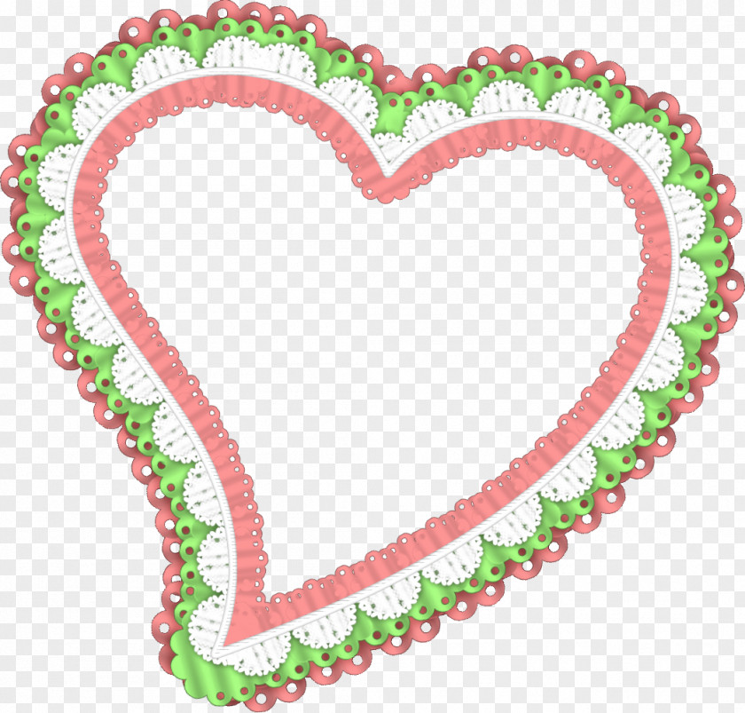 Flower Heart Picture Frames PNG