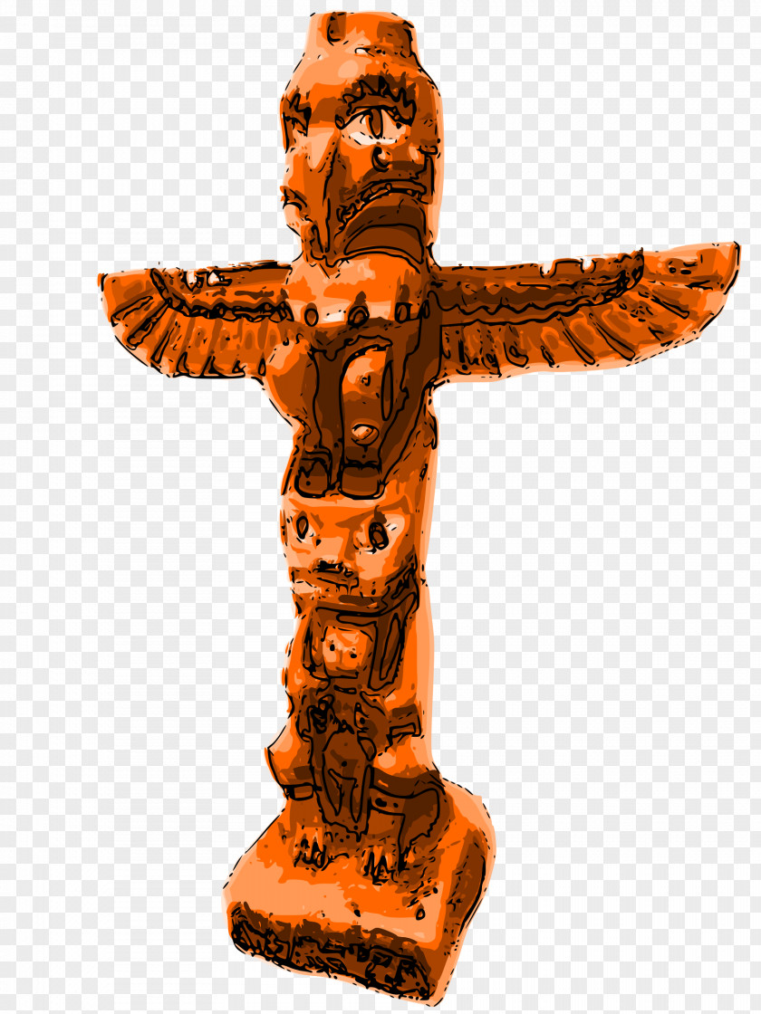 Oranges Totem Pole Clip Art PNG