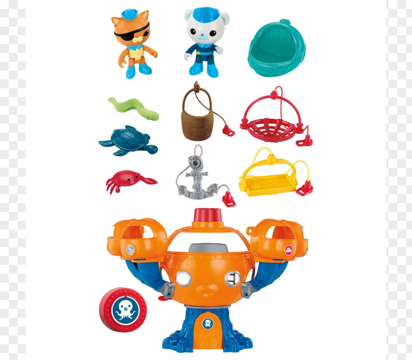 Toy Набор Fisher-Price Octonauts Октопод DWK91 Octopus Mattel PNG