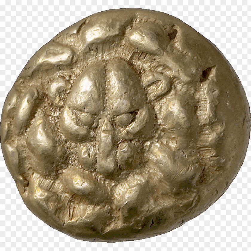 Coin Lydia Ionia Anatolia 6th Century BC PNG