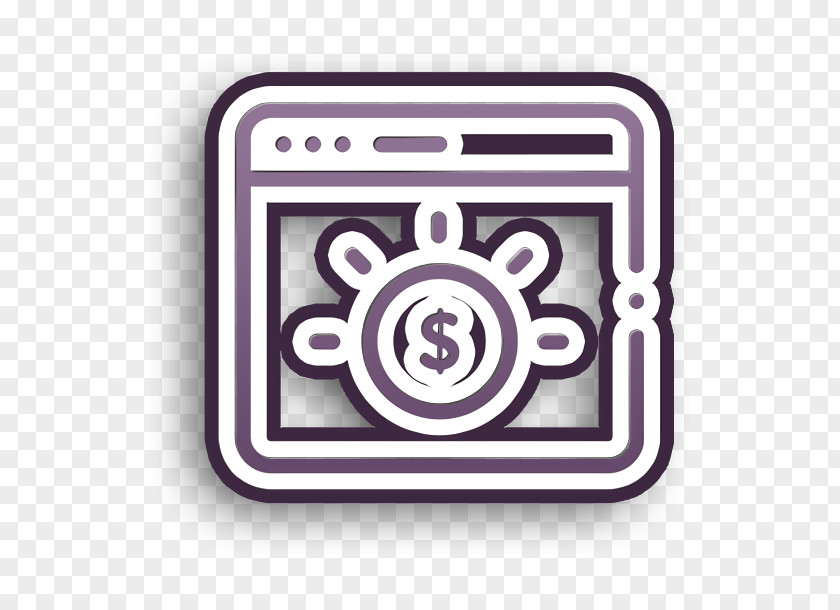 Dollar Coin Icon Online Payment Shopping PNG