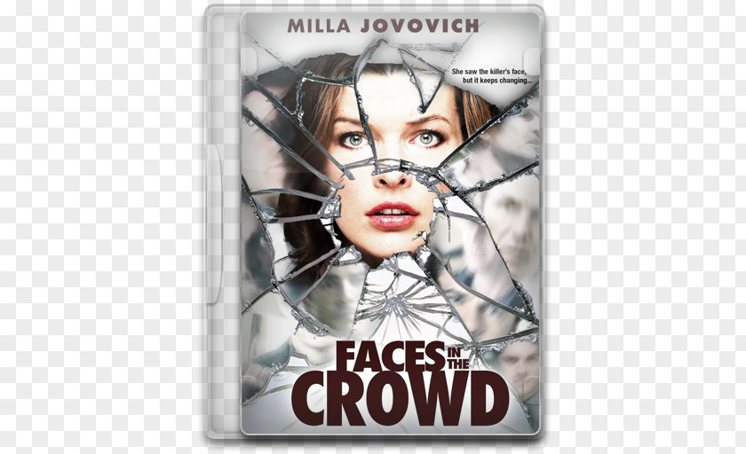 Milla Jovovich Faces In The Crowd Blu-ray Disc DVD Subtitle PNG