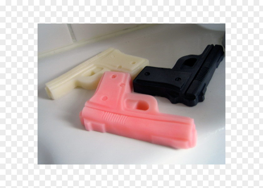 Skin Care Soap Pistol White PNG