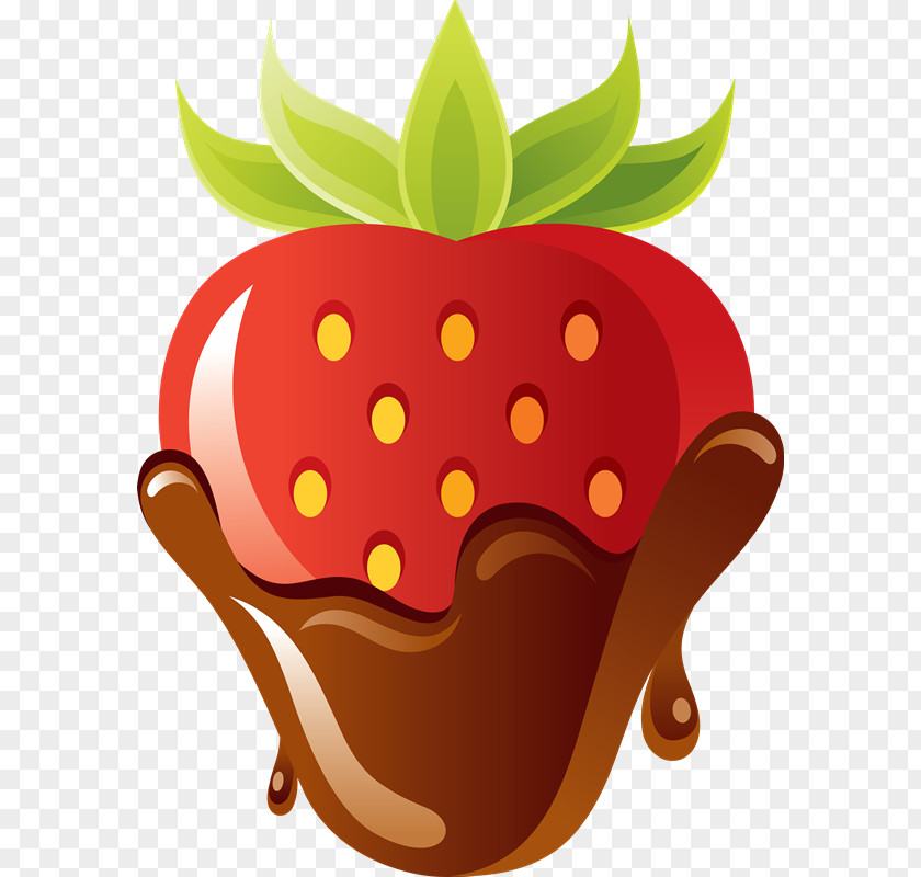 Fresas Strawberry Chocolate Food Dessert PNG