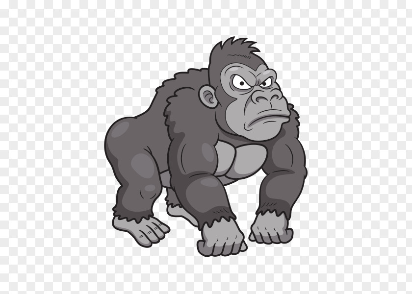 Gorilla Primate Clip Art PNG