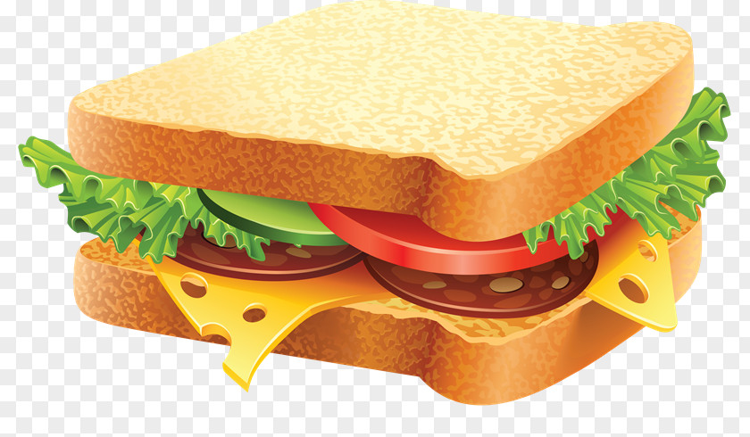 Junk Food Fast Hamburger Submarine Sandwich Hot Dog PNG