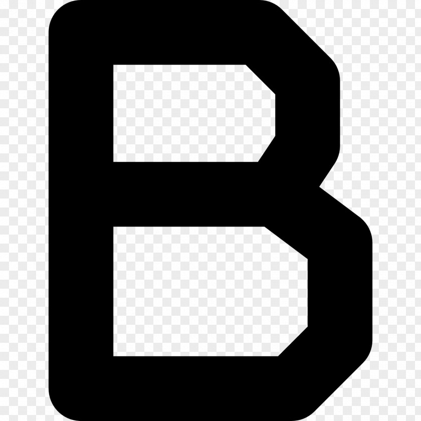 B Font Awesome PNG