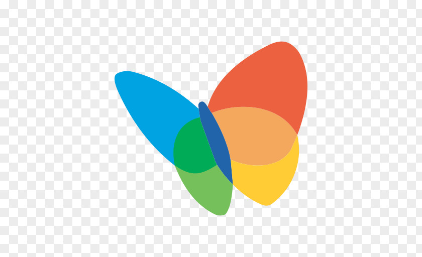 Colorful Butterfly Logo Symbol Organization PNG