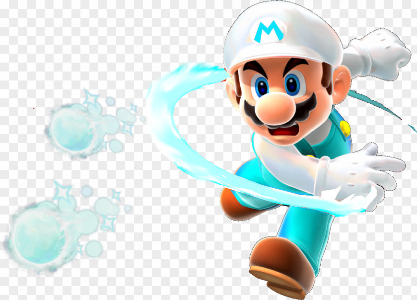 Ice And Snow Numbers Super Mario Galaxy Bros. New Bros PNG