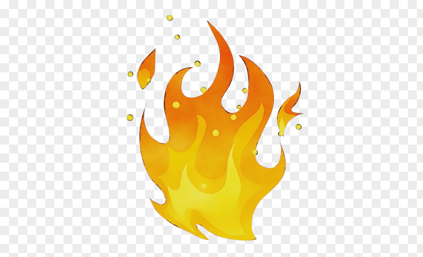 Logo Fire Orange PNG