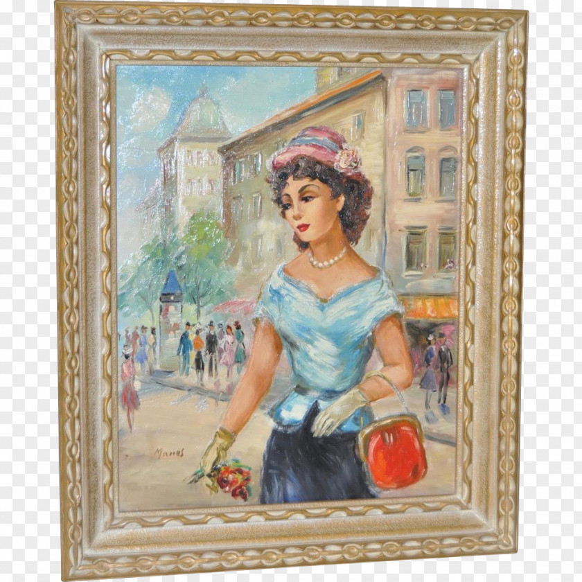 Painting Modern Art Picture Frames PNG