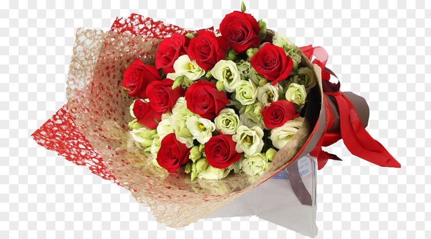 Red And White Roses Floating Material Zhengzhou Garden Beach Rose Flower PNG