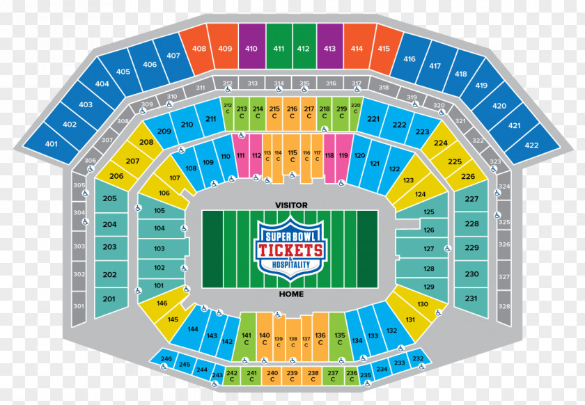 Super Bowl LI 50 Levi's Stadium Ticket PNG