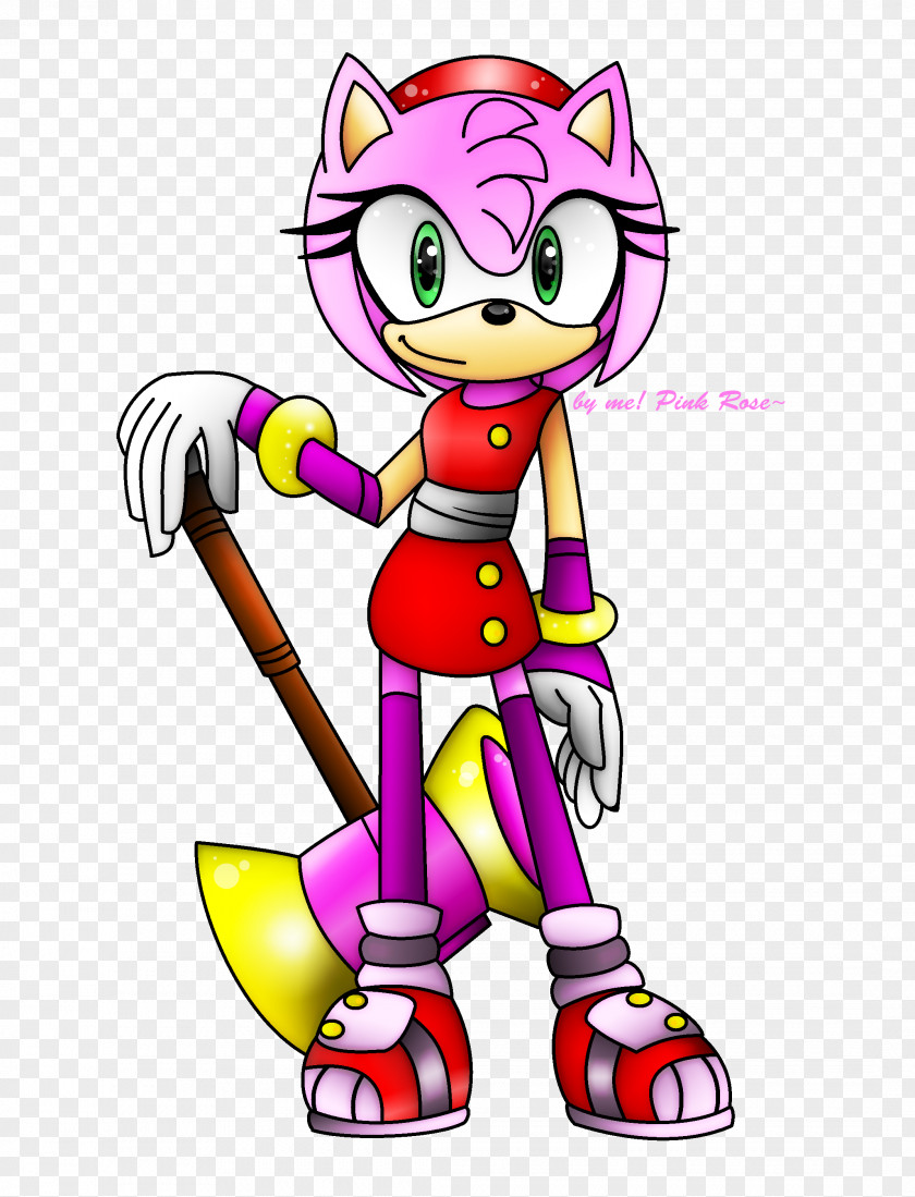 Amy Sonic Boom Rose Ariciul The Hedgehog 2 Tails PNG