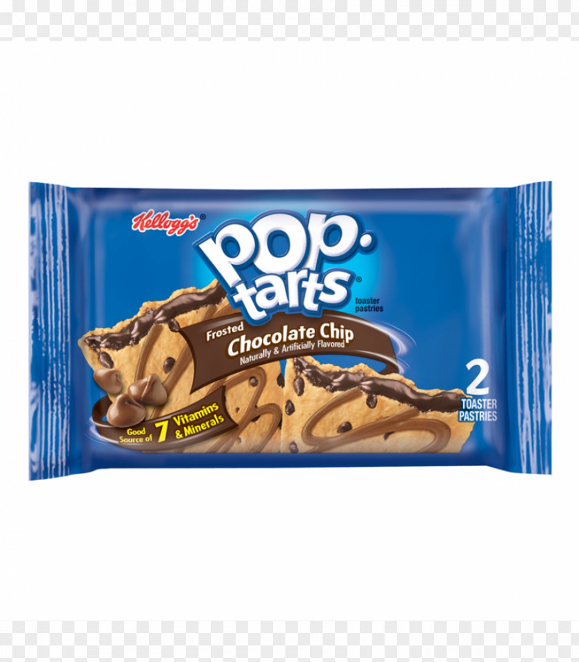 Chocolate Chip Cookie Frosting & Icing Toaster Pastry Breakfast Cereal Pop-Tarts PNG