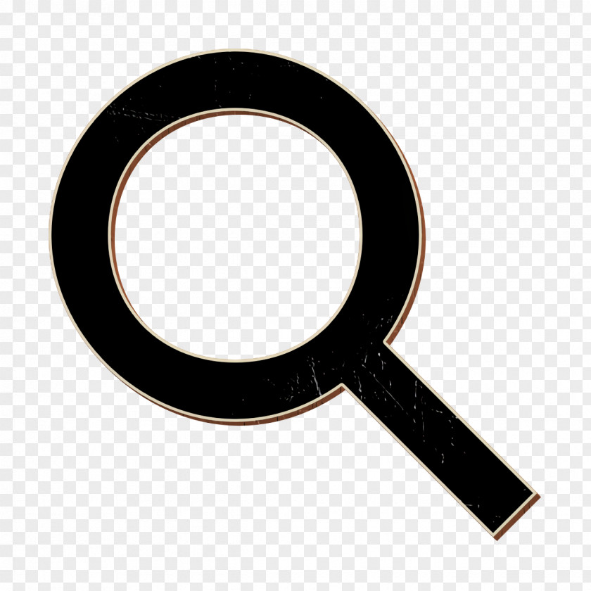 Cosmetics Office Instrument Search Icon Stroked PNG
