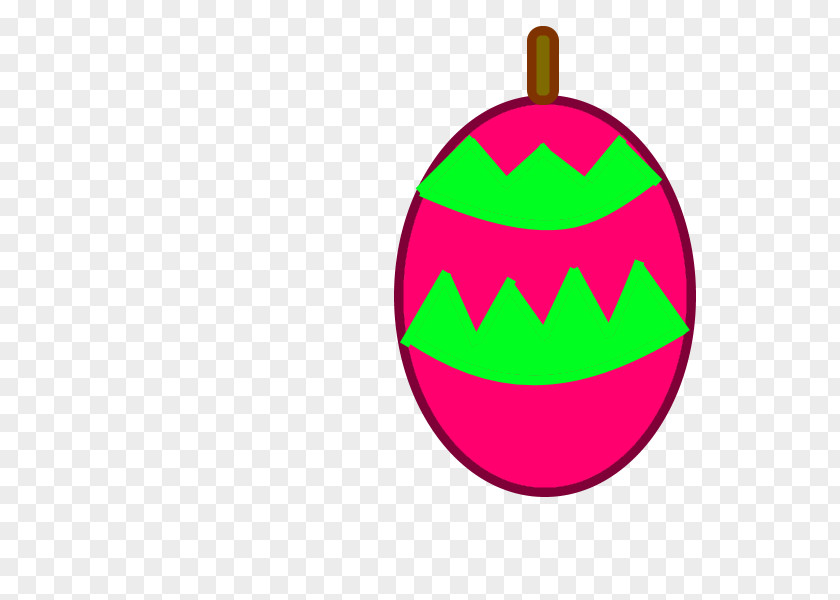 Dragon Fruit Food Easter Egg Christmas Ornament PNG