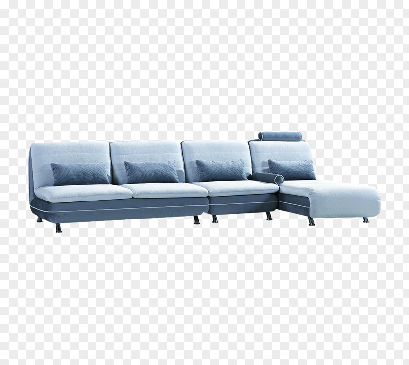 Gray Sofa Bed Couch Grey Chaise Longue PNG